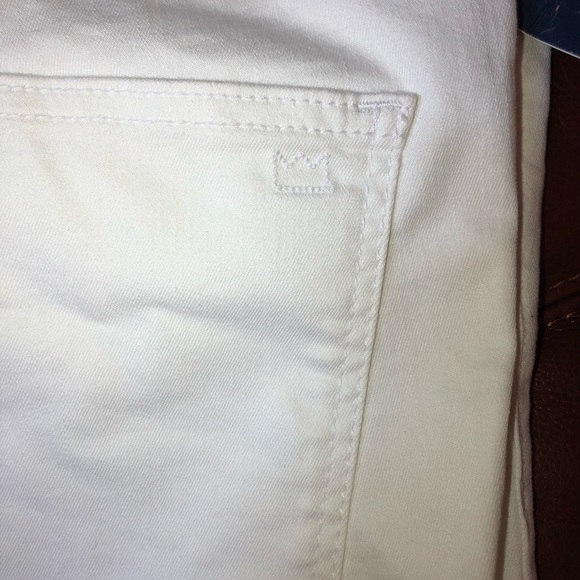 Crown & Ivy skinny jeans white size 12R stretchy waist band with Lycra. NWT - Picture 6 of 8